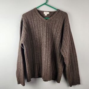 Vintage J Crew Brown Wool Sweater Medium
